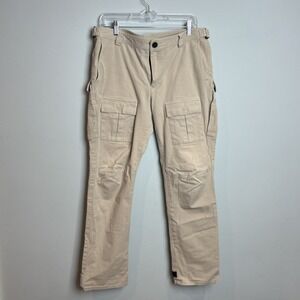 Burberry Beige Corduroy Cargo Pants